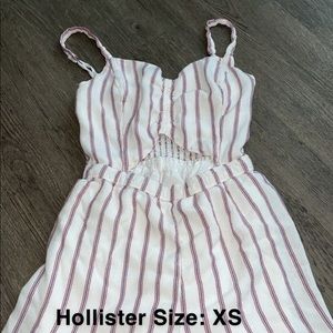Hollister Romper (red, white and blue)